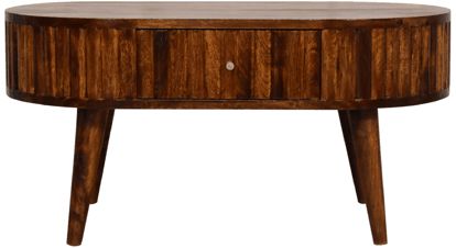 Artisan - Stripe Chestnut Coffee Table