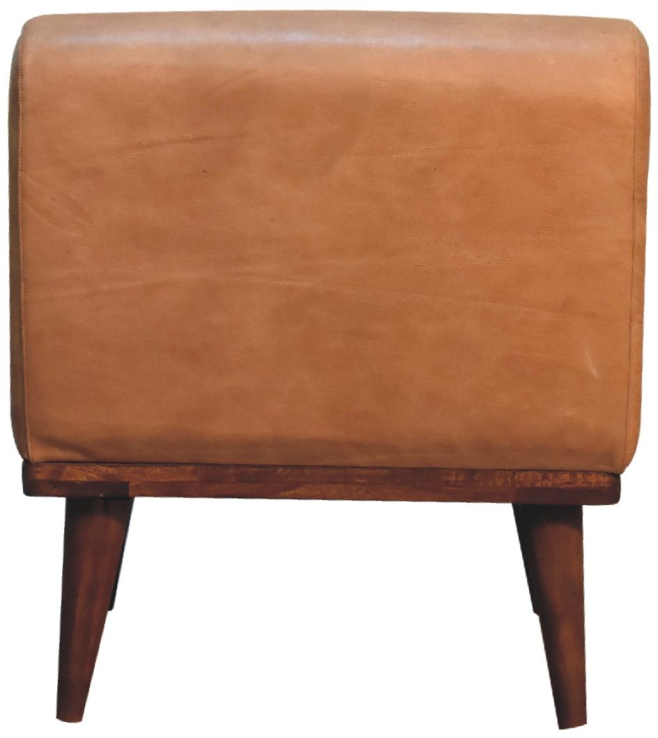 Artisan - Reverse Curve Oak-Ish Media Unit