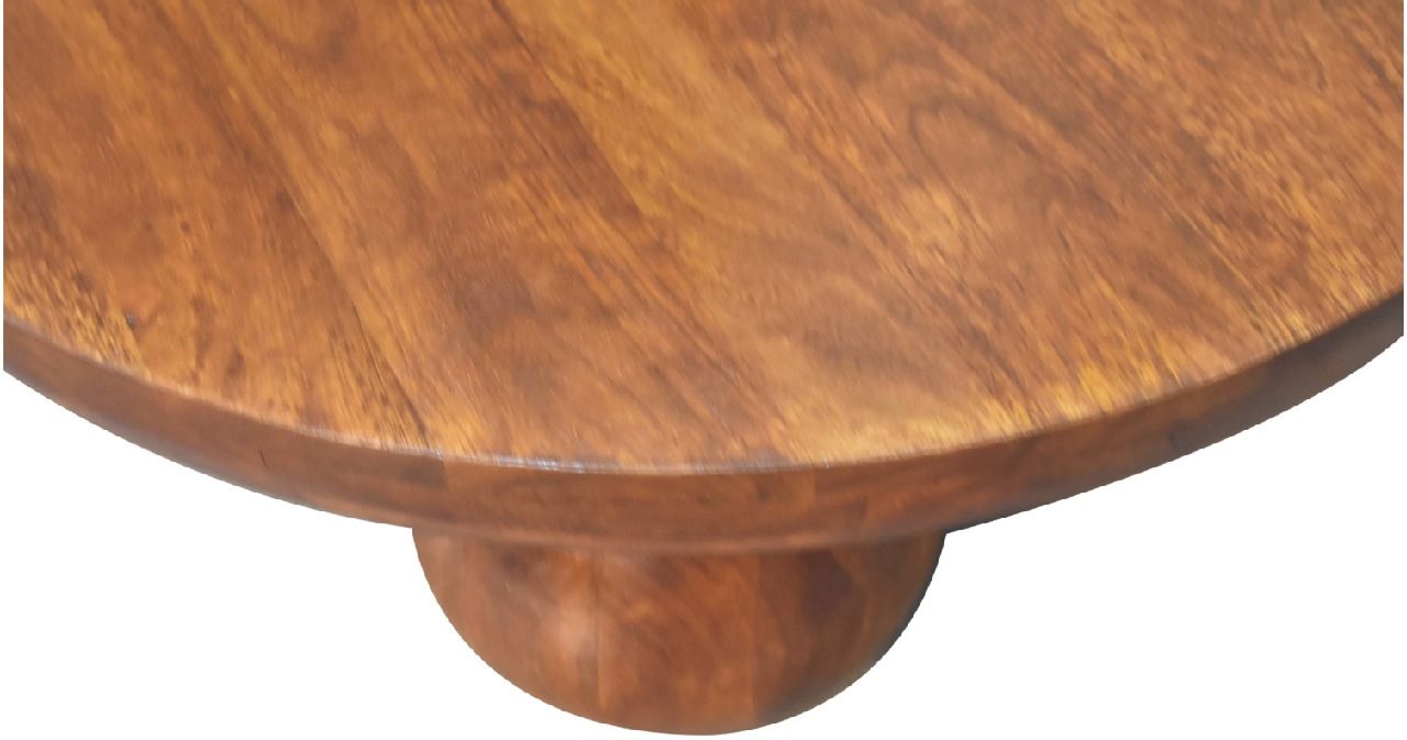Artisan - Chestnut Central Ball Table