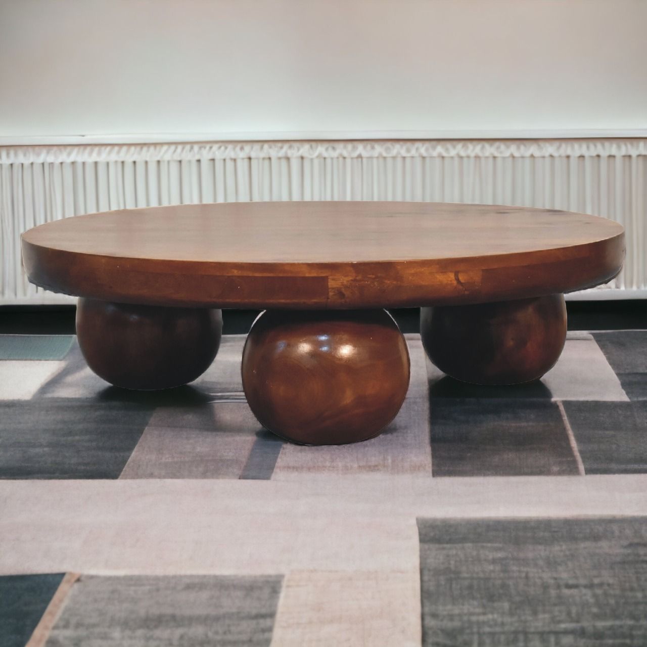 Artisan - Chestnut Central Ball Table