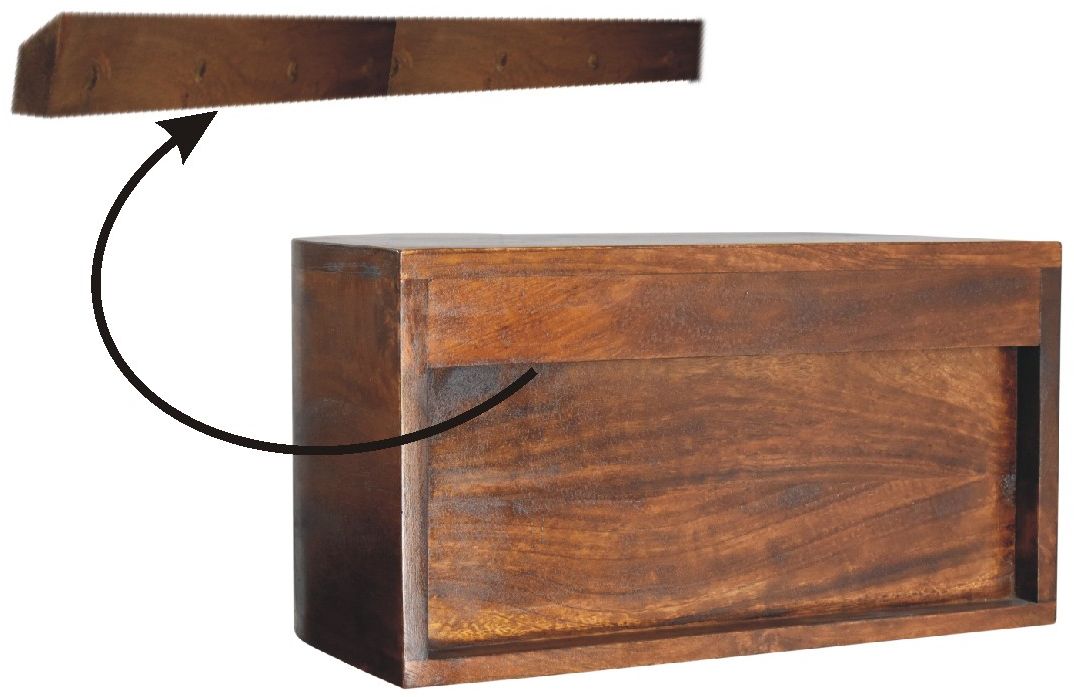 Artisan - Lunar 2 Drawer Floating Nightstand
