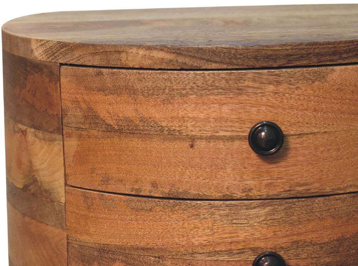 Artisan - Odyssey Oak-Ish Tripod Nightstand