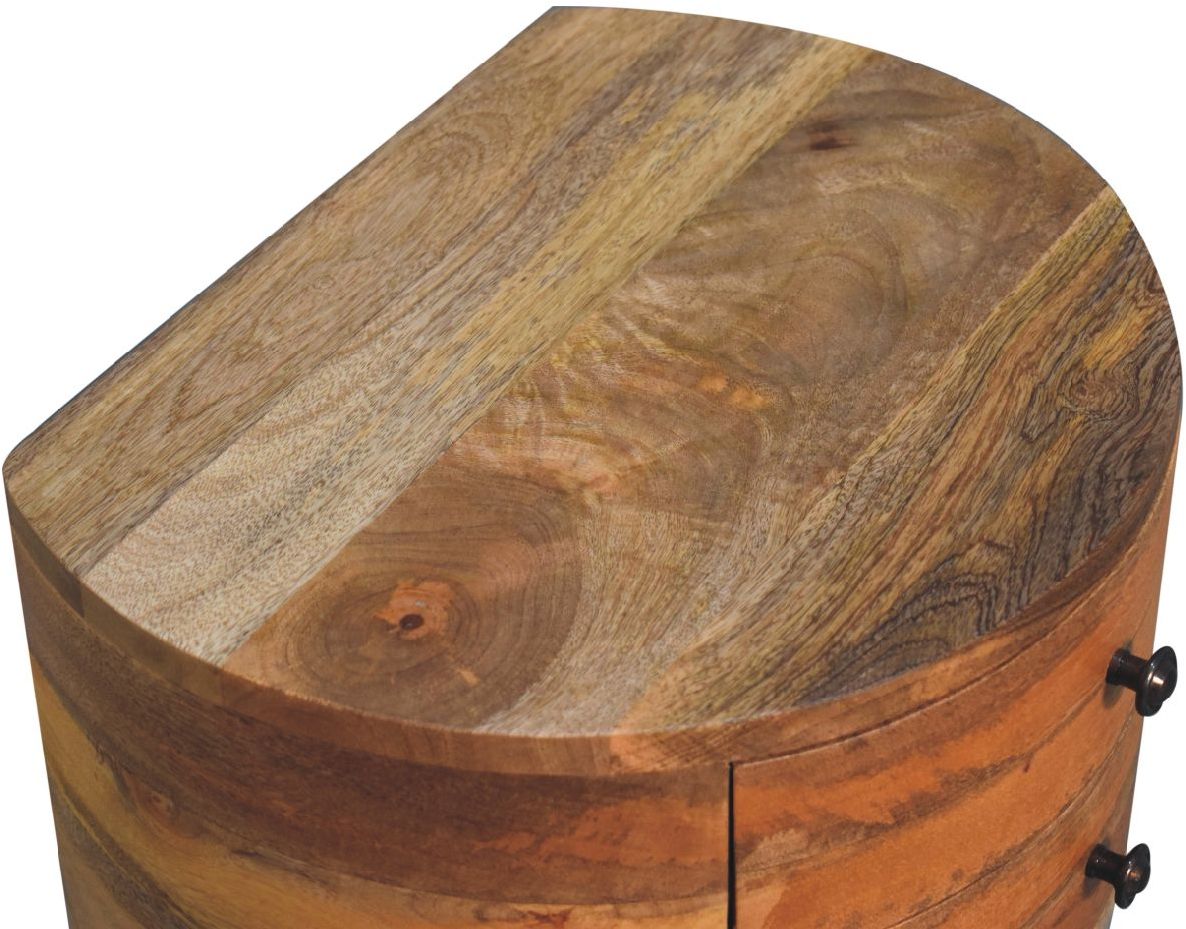 Artisan - Odyssey Oak-Ish Tripod Nightstand