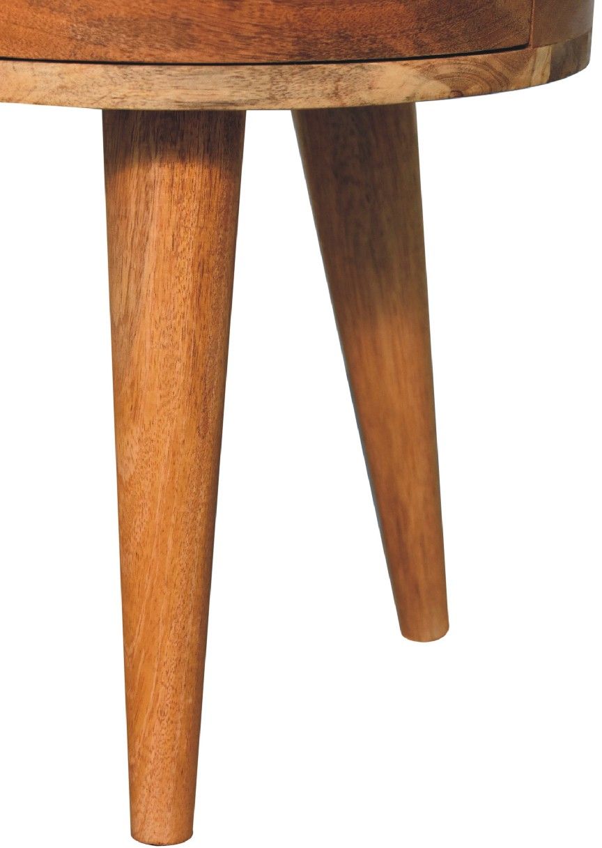 Artisan - Odyssey Oak-Ish Tripod Nightstand
