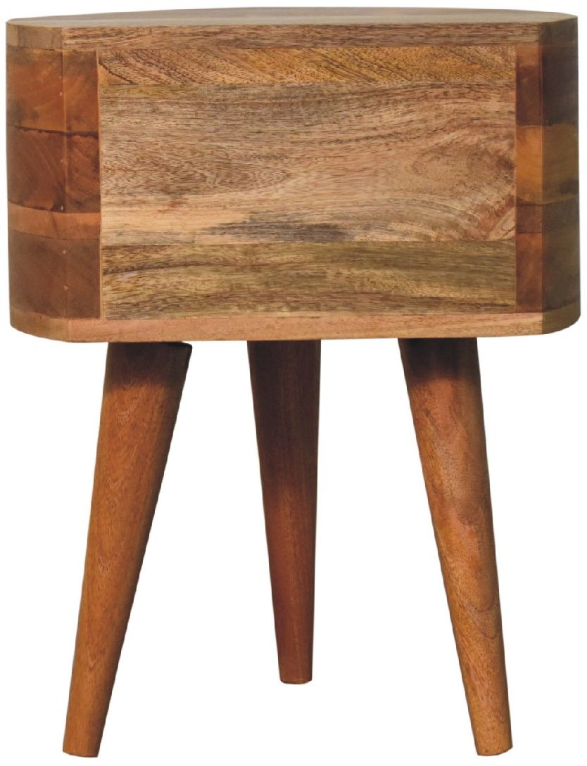 Artisan - Odyssey Oak-Ish Tripod Nightstand