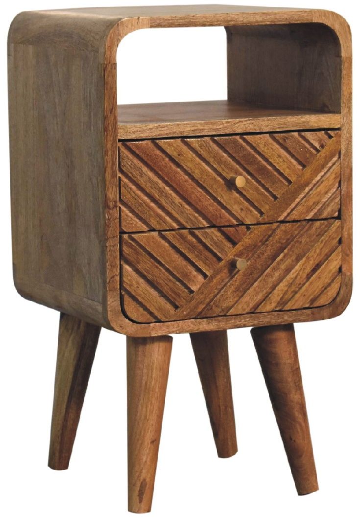 Artisan - Mini Lille Curved Nightstand