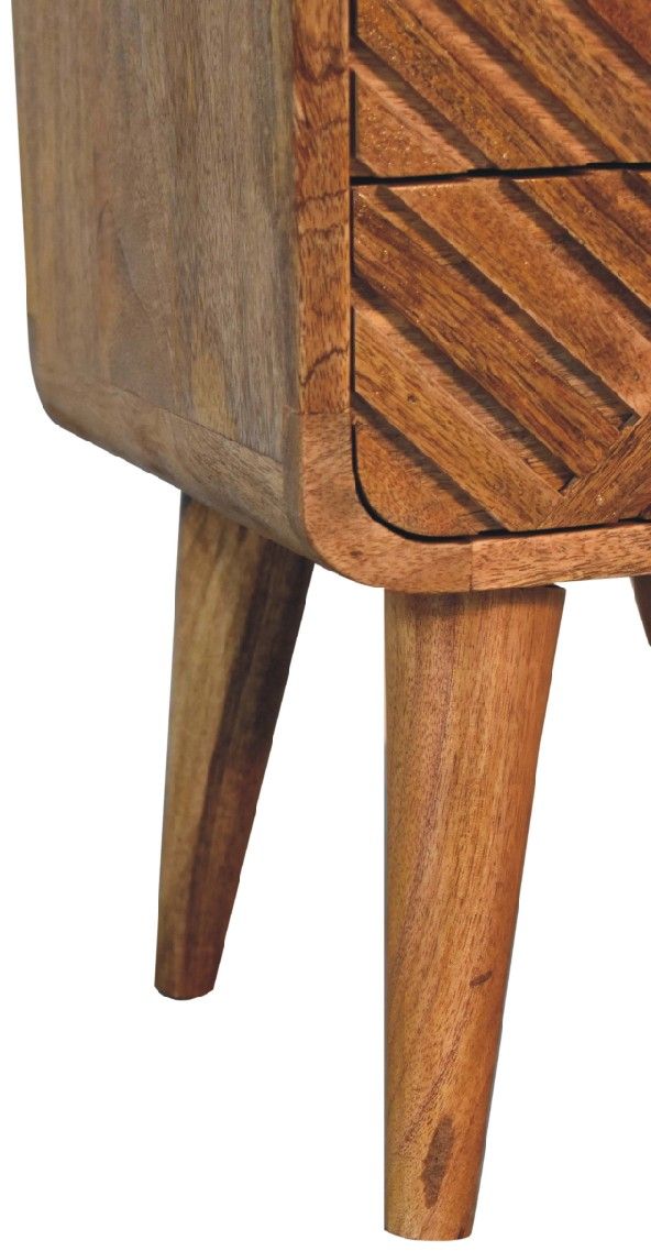 Artisan - Mini Lille Curved Nightstand