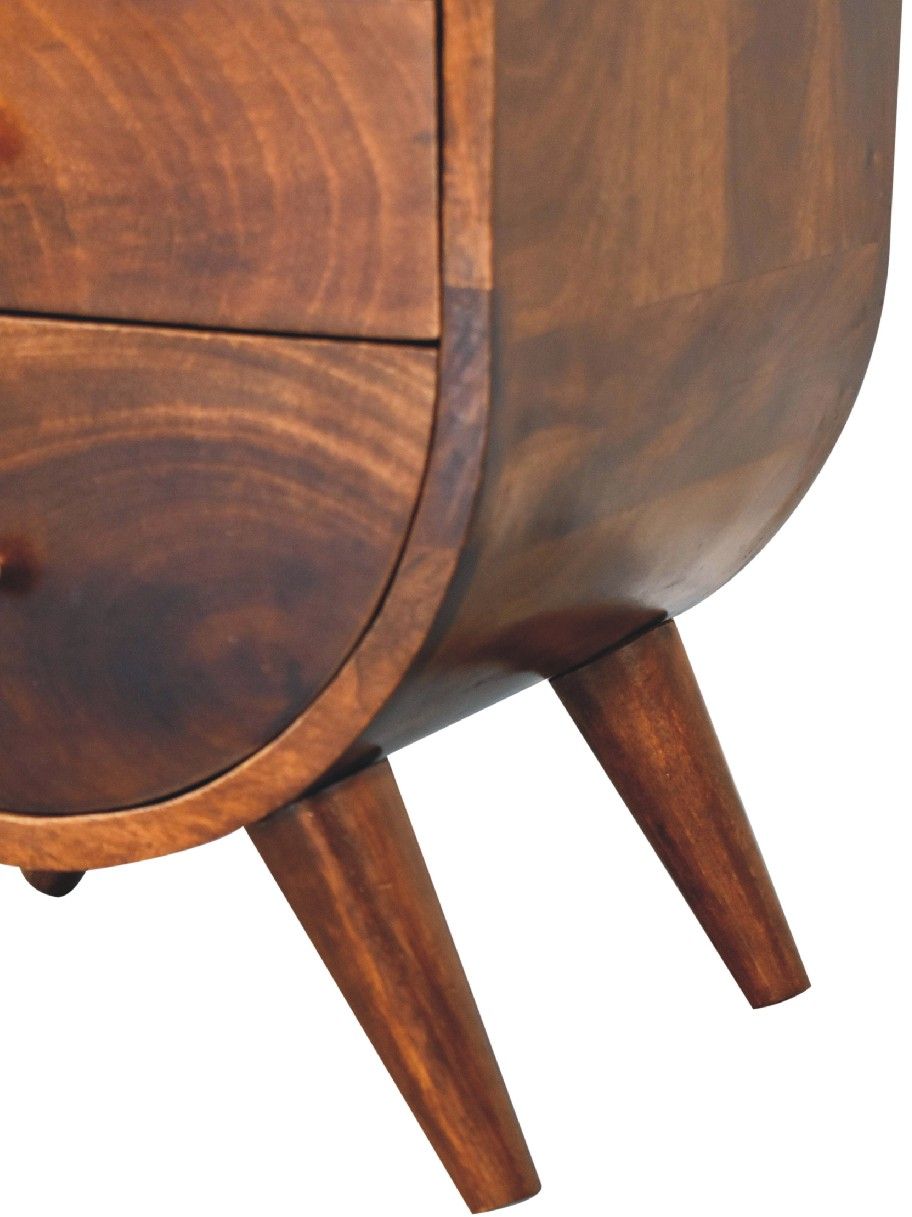 Artisan - Split Chestnut Nightstand