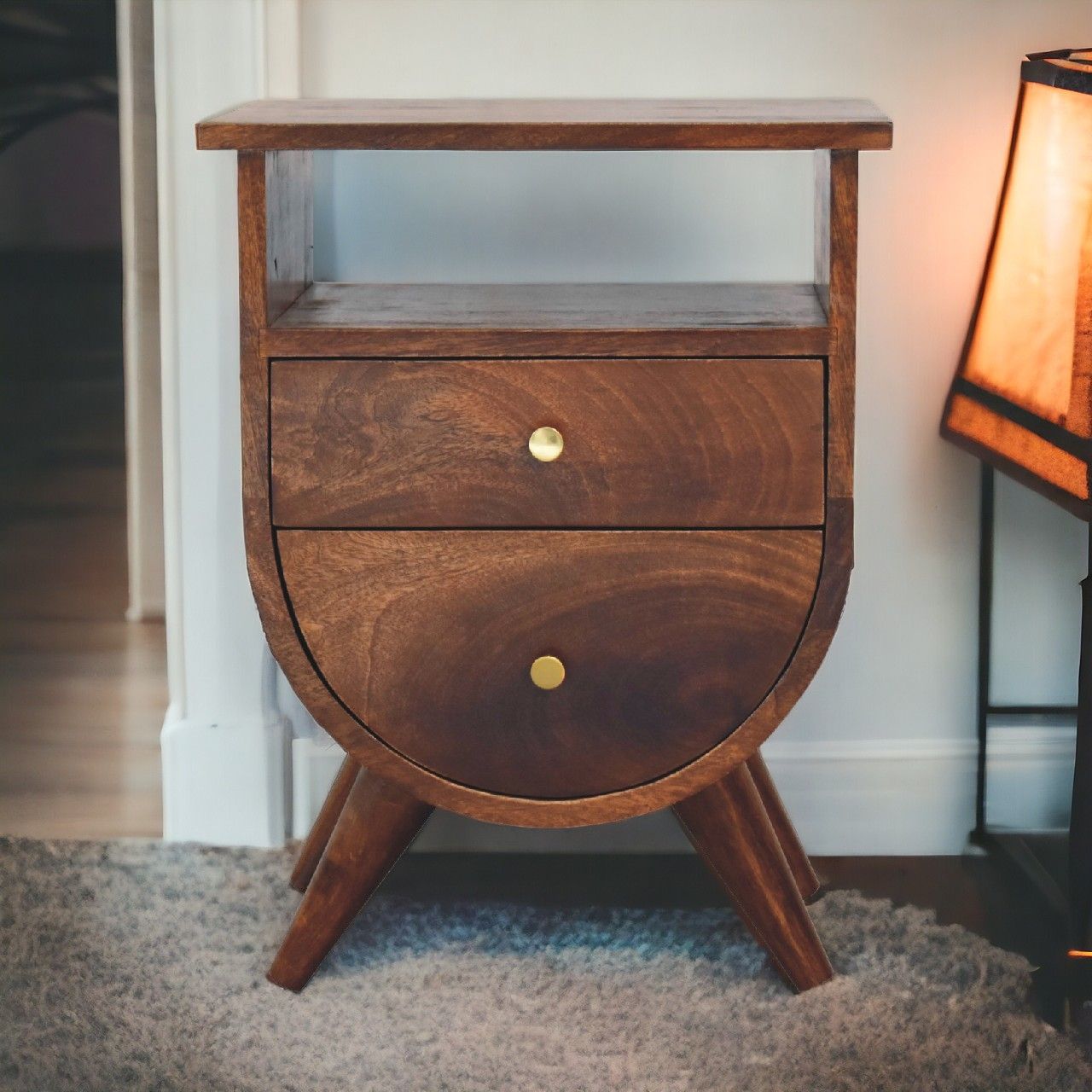 Artisan - Split Chestnut Nightstand