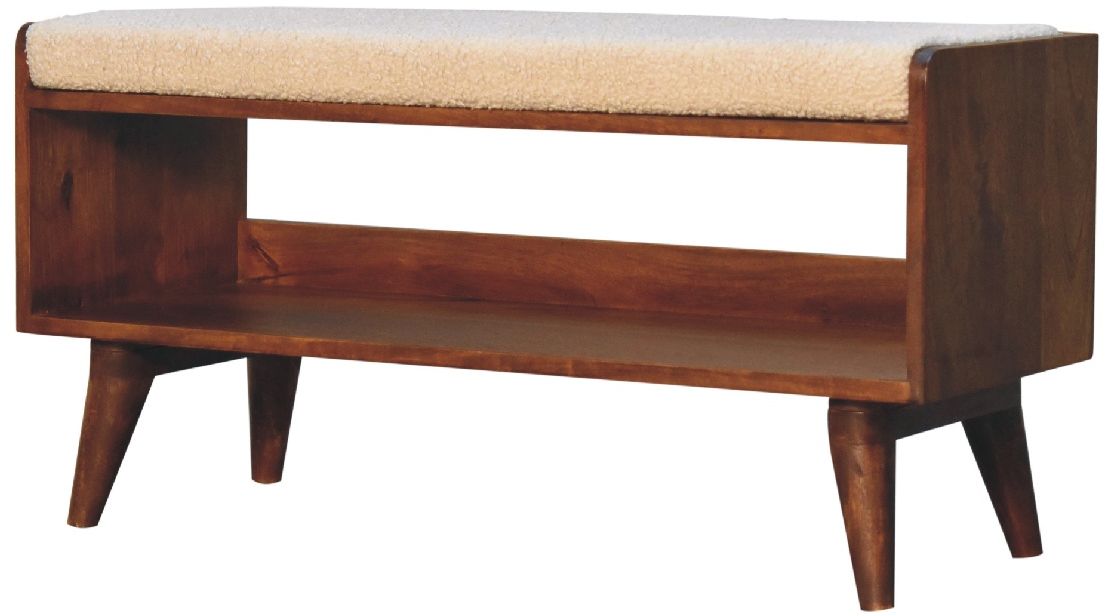Artisan - Boucle Nordic Storage Bench