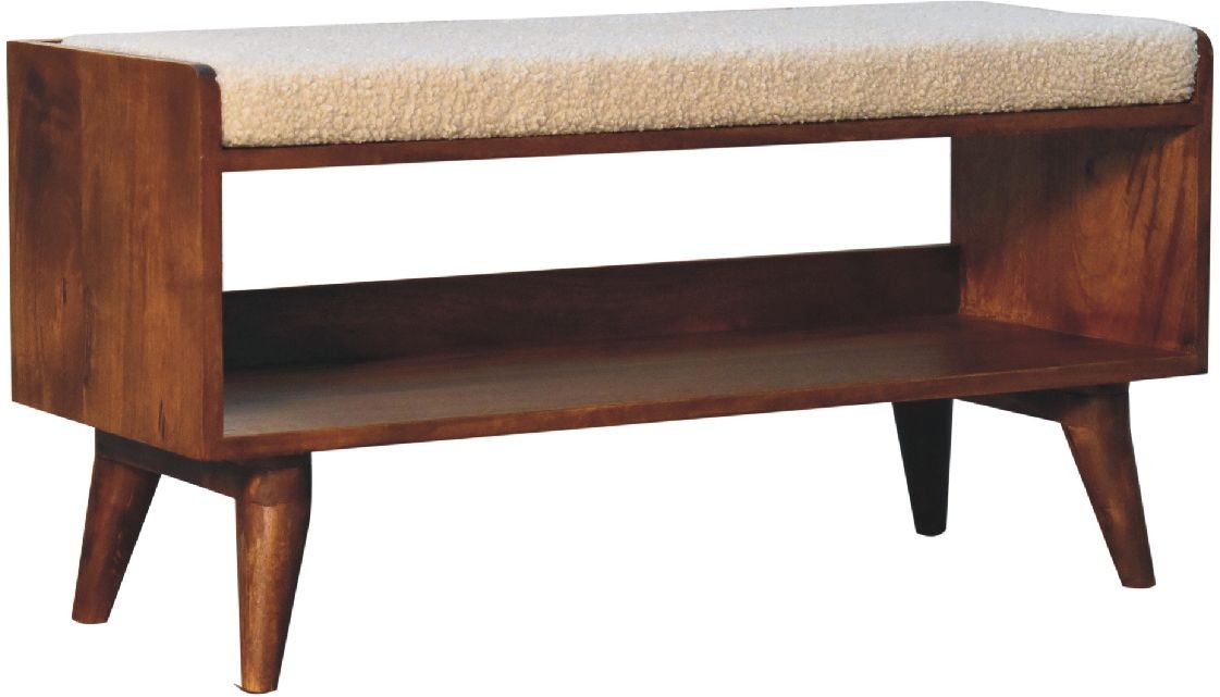 Artisan - Boucle Nordic Storage Bench