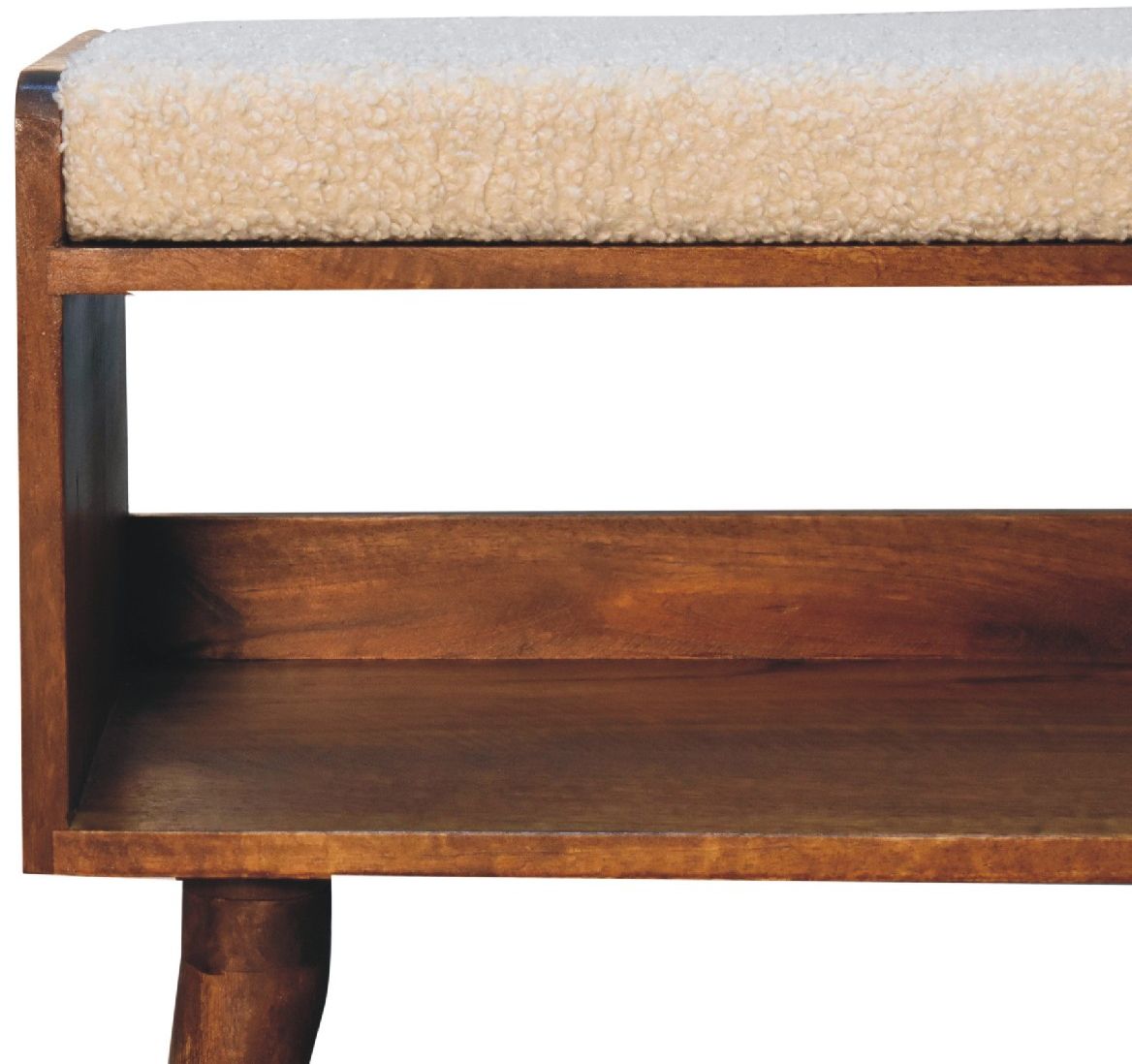 Artisan - Boucle Nordic Storage Bench