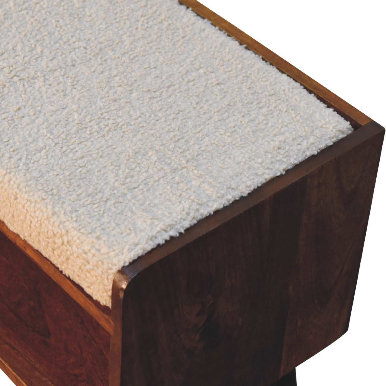 Artisan - Boucle Nordic Storage Bench
