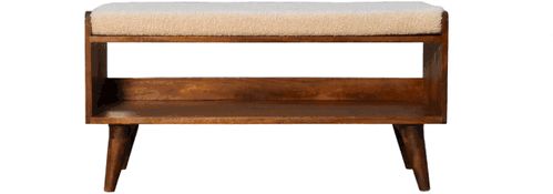 Artisan - Boucle Nordic Storage Bench