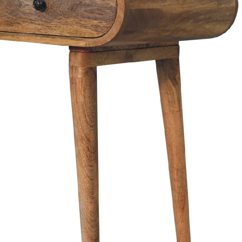 Artisan - Curved Chestnut Writing Desk