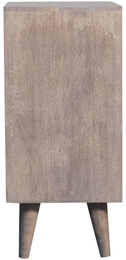 Artisan - Mini Pineapple Carved Stone Finish Cabinet