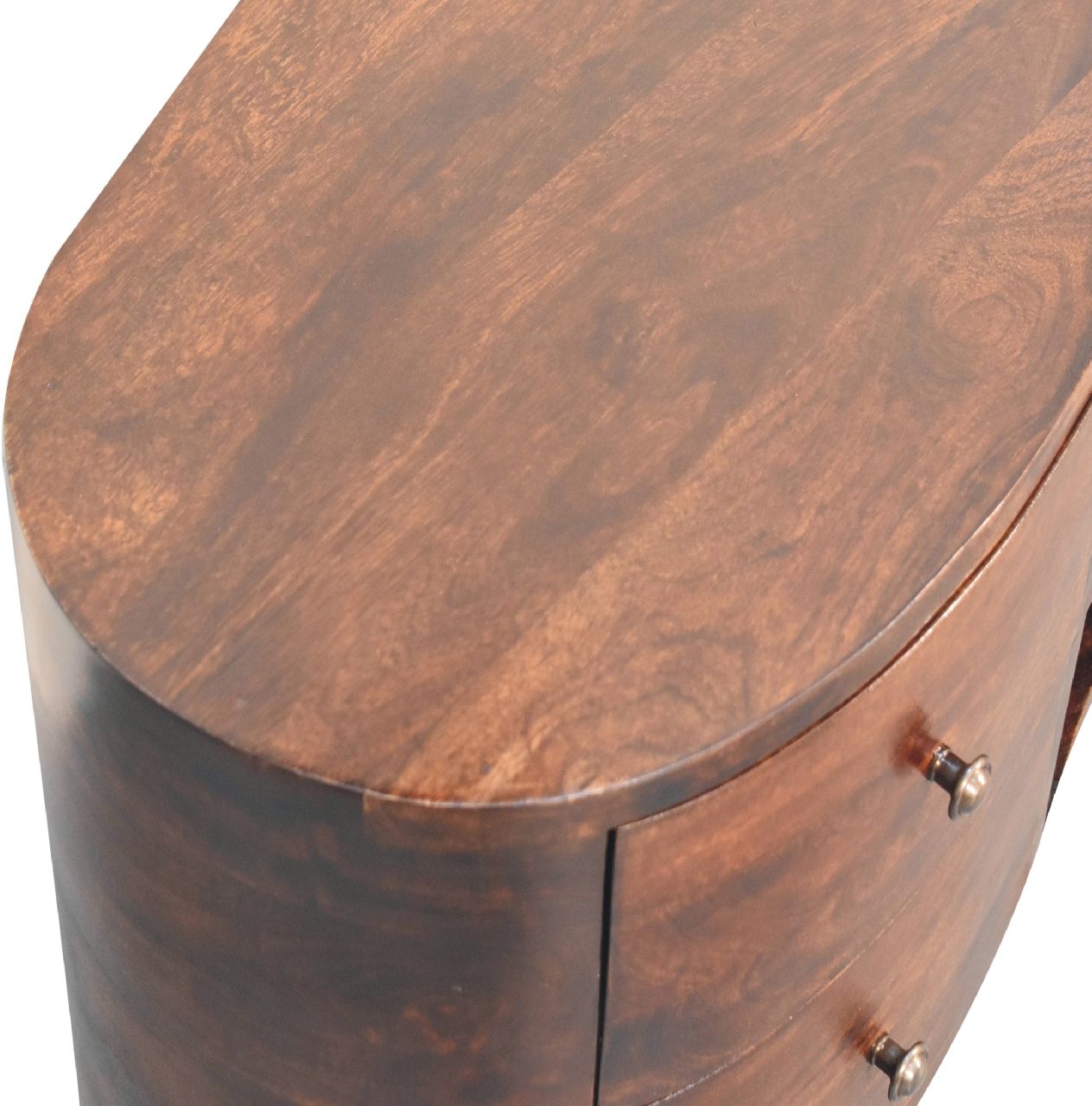 Artisan - Light Walnut Wave Entertainment Unit