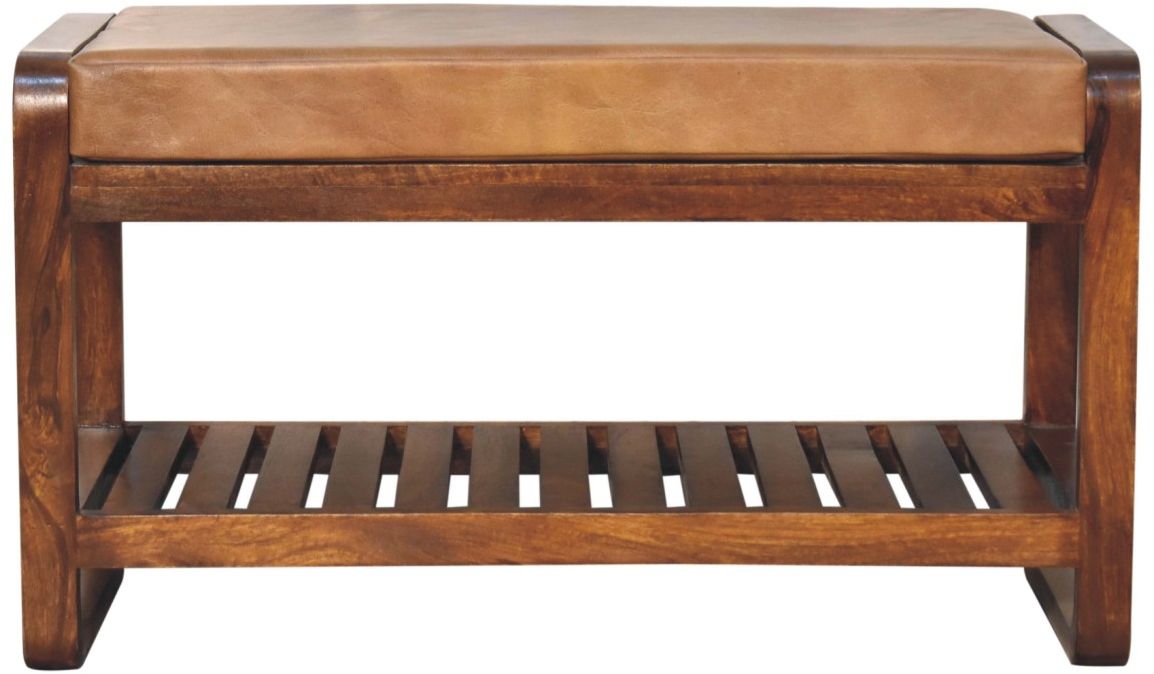 Artisan - Buffalo Slatted Hallway Bench