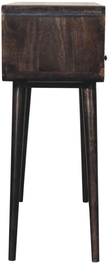 Artisan - Curved Ash Black Console Table