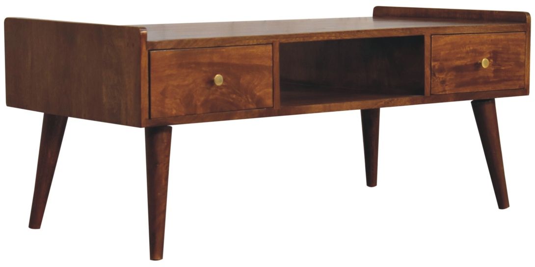 Artisan - Elevated Chestnut Media Unit
