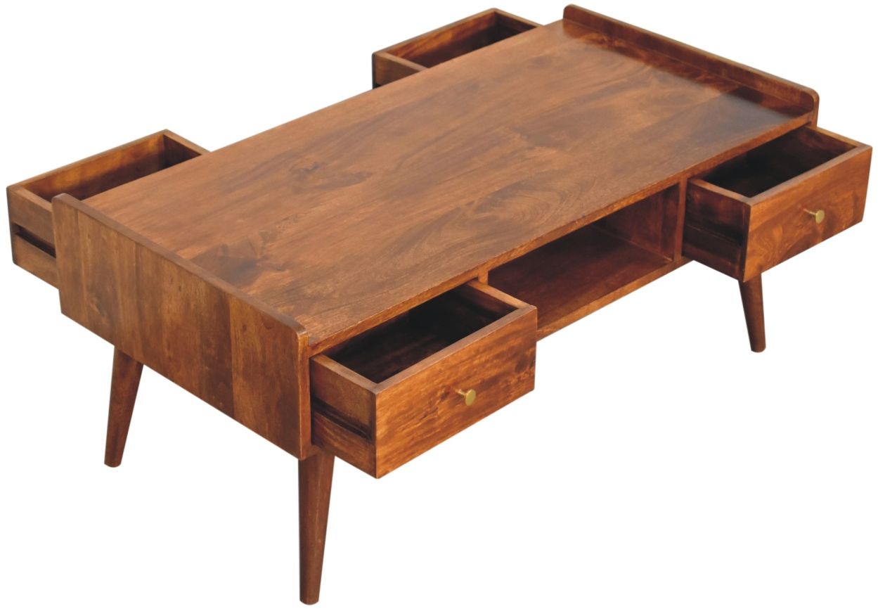 Artisan - Elevated Chestnut Media Unit