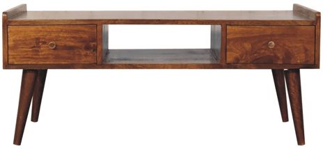 Artisan - Elevated Chestnut Media Unit