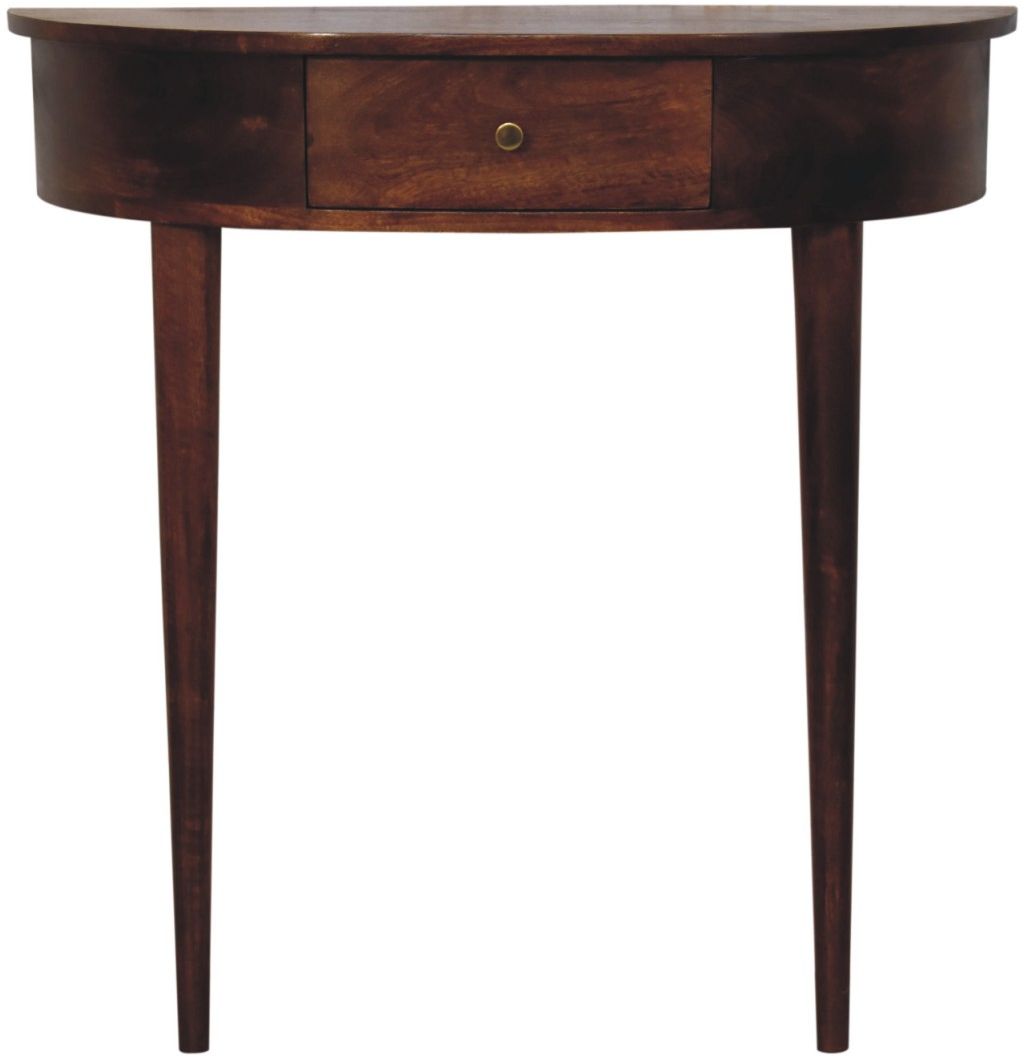 Artisan - Backless Mounted Chestnut Console