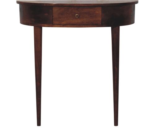Artisan - Backless Mounted Chestnut Console