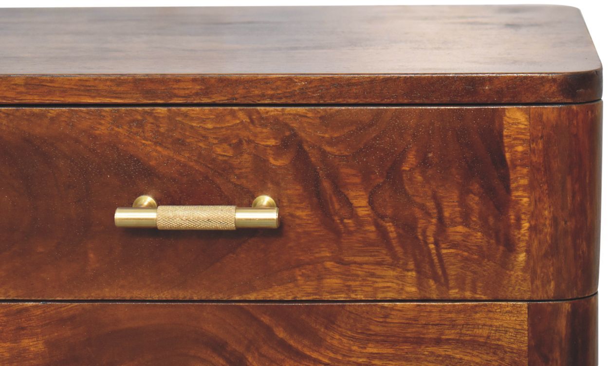 Artisan - Chestnut T-Bar Nordic Nightstand