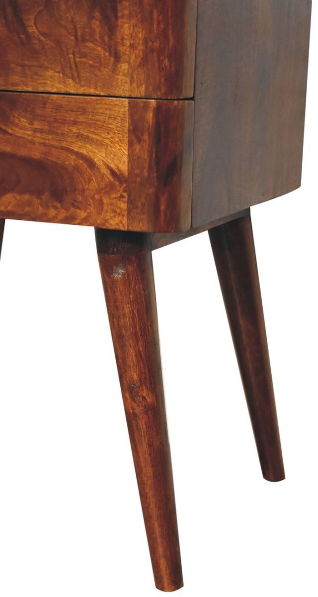 Artisan - Chestnut T-Bar Nordic Nightstand