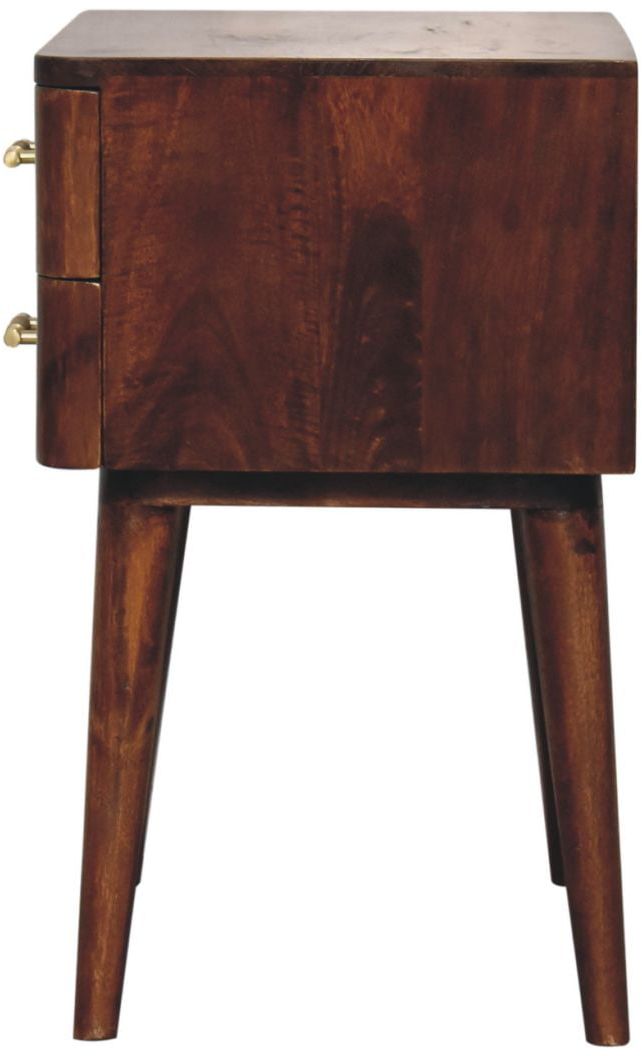 Artisan - Chestnut T-Bar Nordic Nightstand