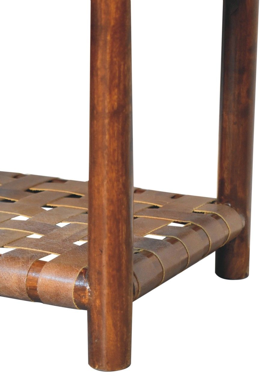 Artisan - Chestnut T-Bar Bedside