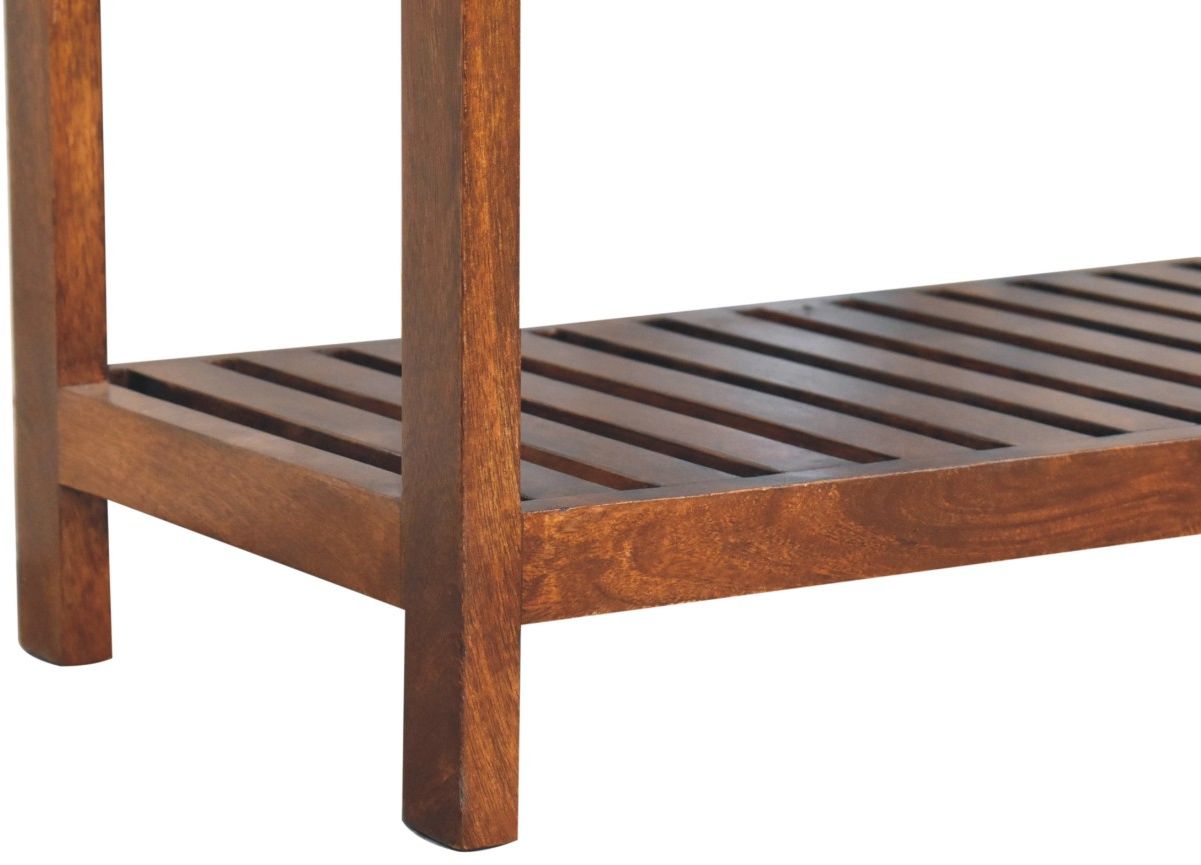 Artisan - Buffalo Slatted Square Bench