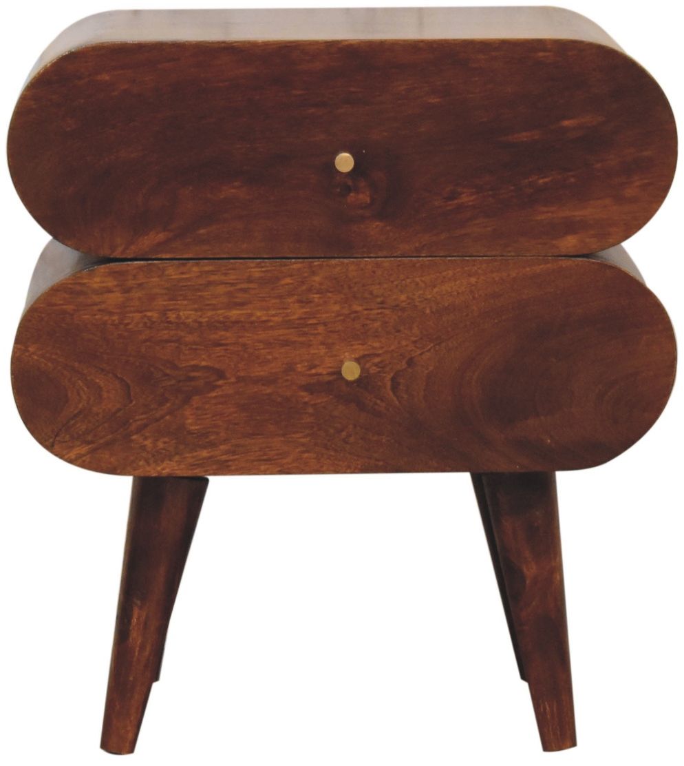 Artisan - Bubble Chestnut Bedside