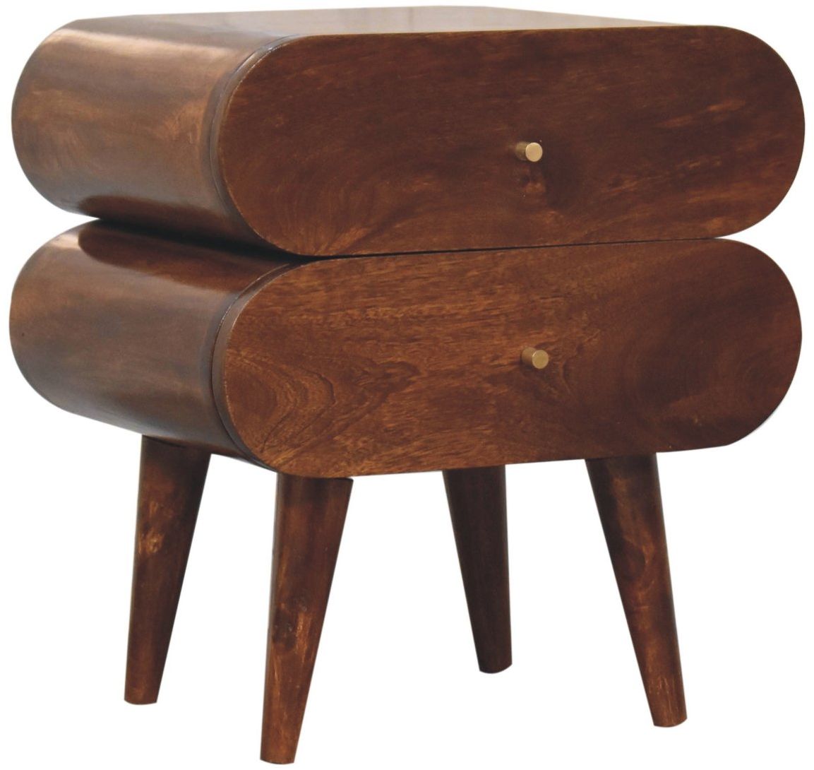 Artisan - Bubble Chestnut Bedside