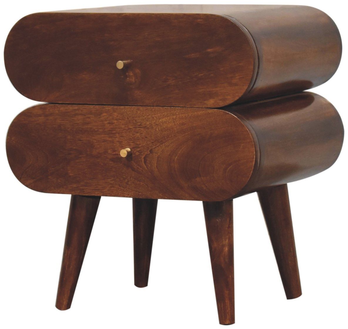 Artisan - Bubble Chestnut Bedside