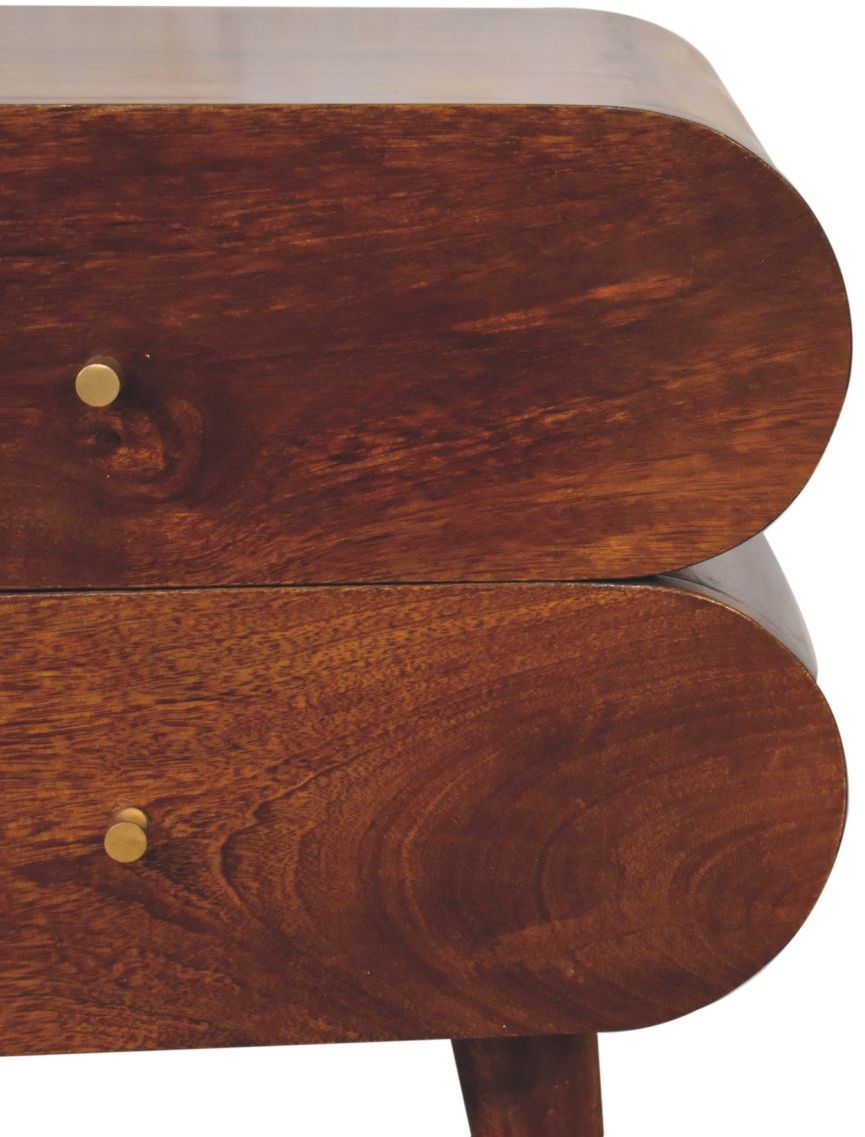 Artisan - Bubble Chestnut Bedside