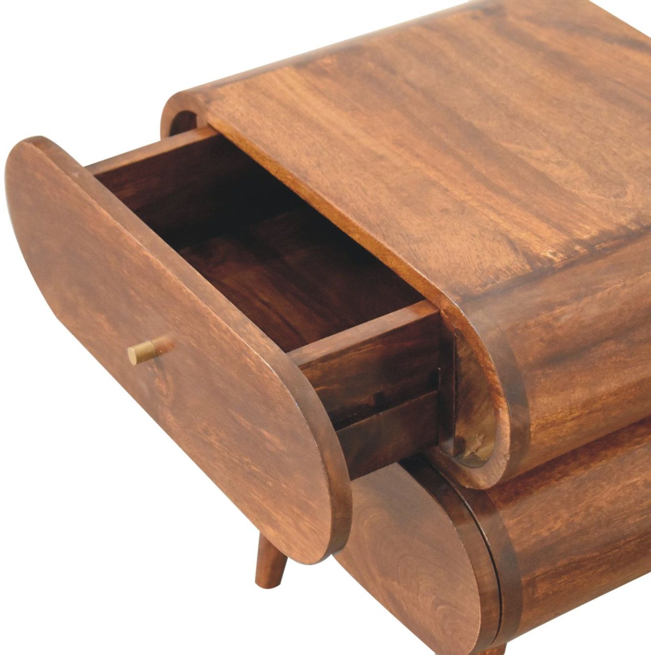 Artisan - Bubble Chestnut Bedside