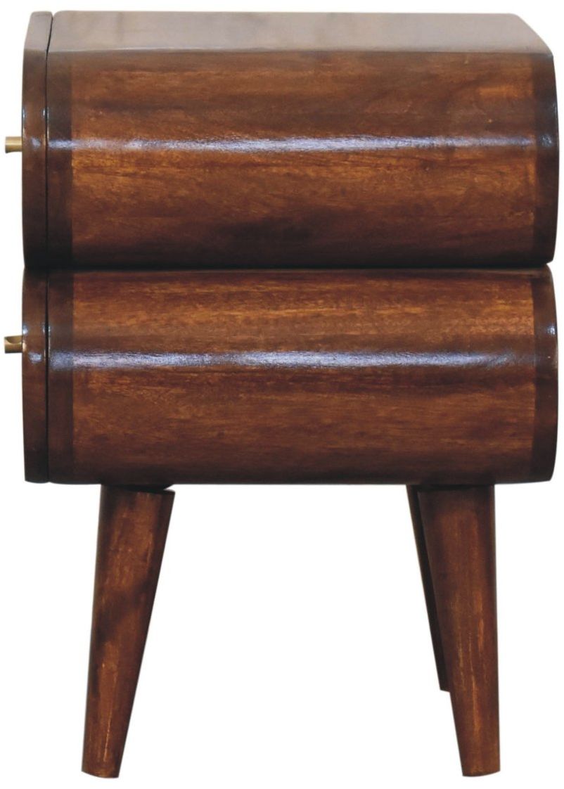 Artisan - Bubble Chestnut Bedside