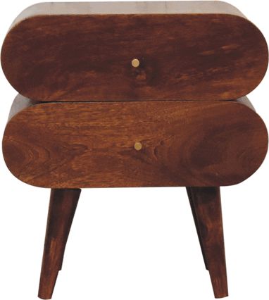Artisan - Bubble Chestnut Bedside