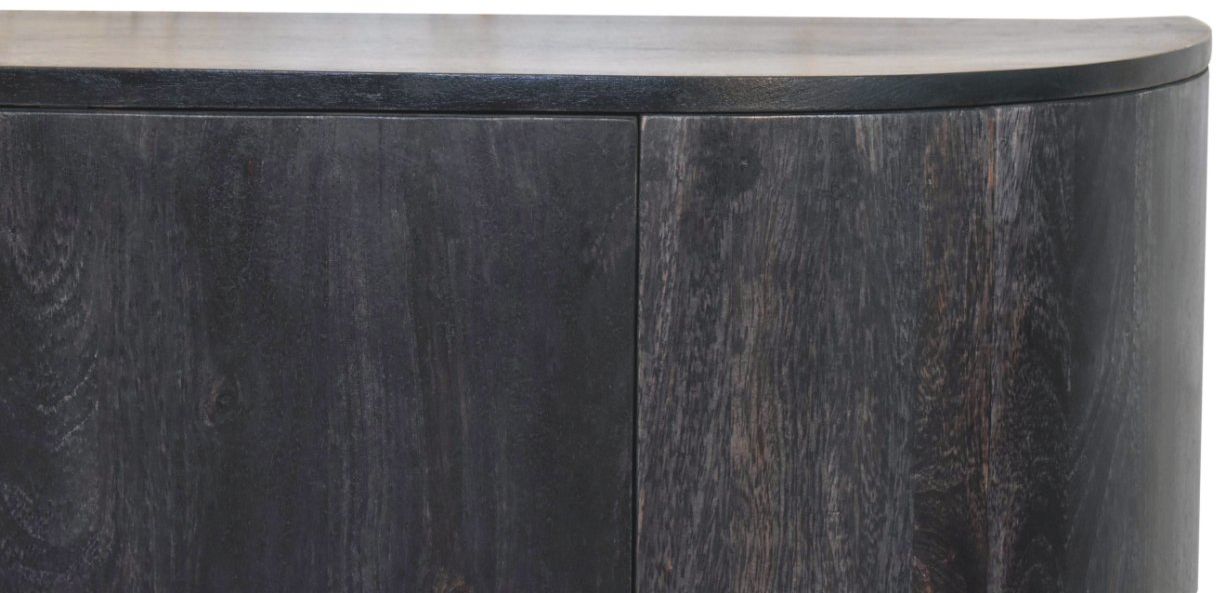 Artisan - Ash Black T-Bar Quad Cabinet