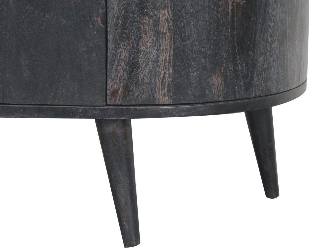 Artisan - Ash Black T-Bar Quad Cabinet