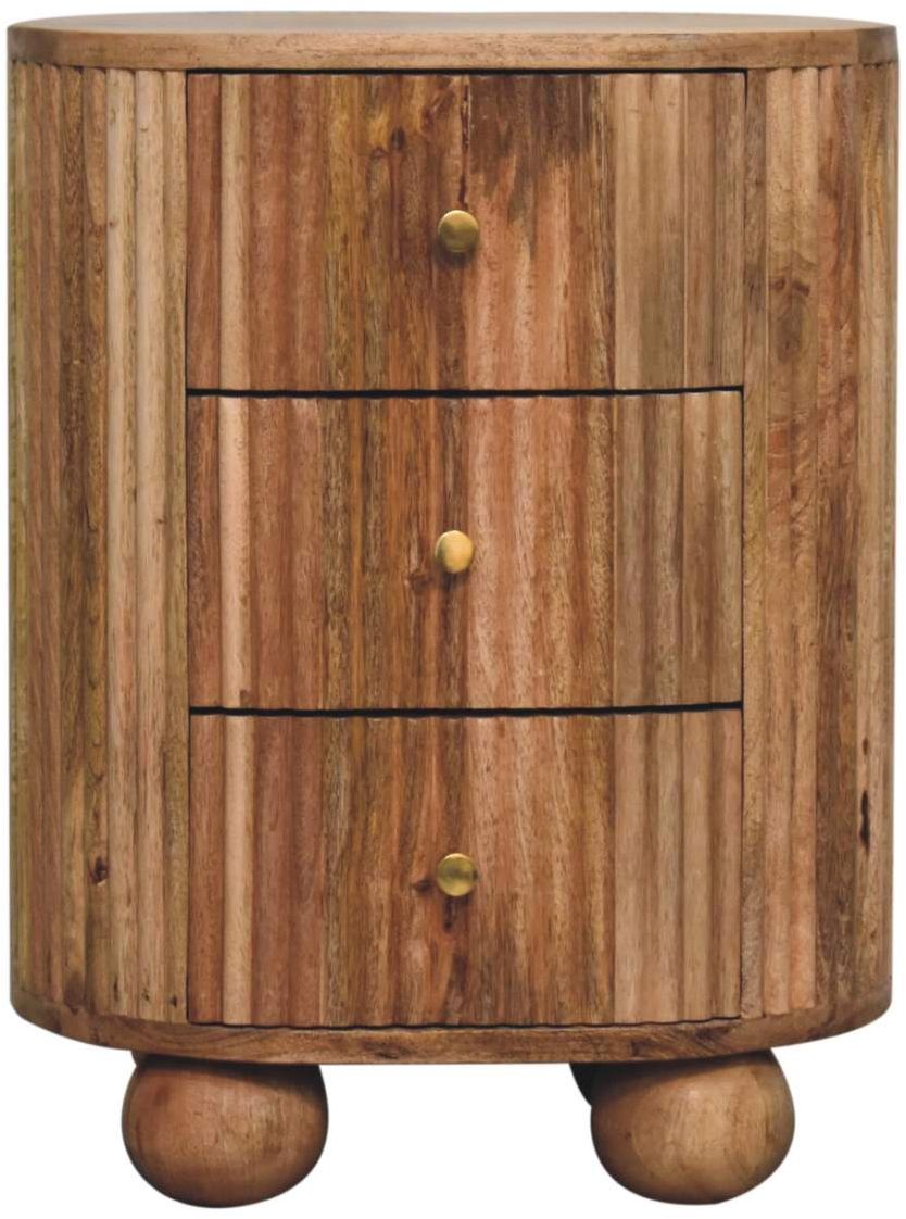 Artisan - Soba Ball 3 Drawer Bedside