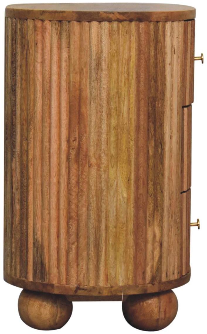 Artisan - Soba Ball 3 Drawer Bedside