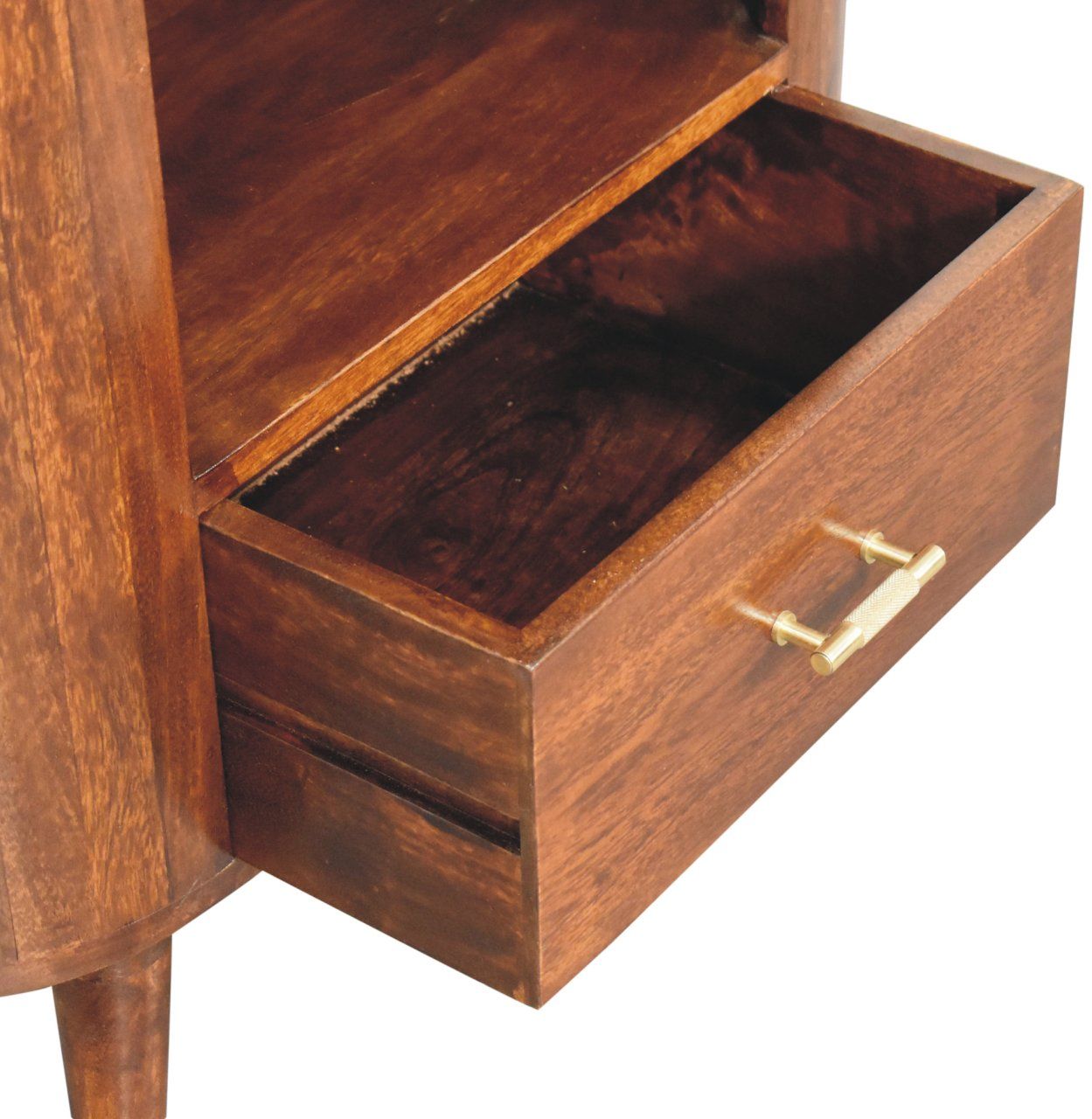 Artisan - T-Bar Cortez Chestnut Open Slot Cabinet