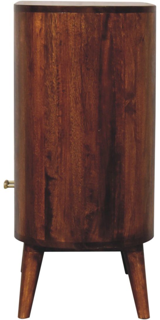 Artisan - T-Bar Cortez Chestnut Open Slot Cabinet
