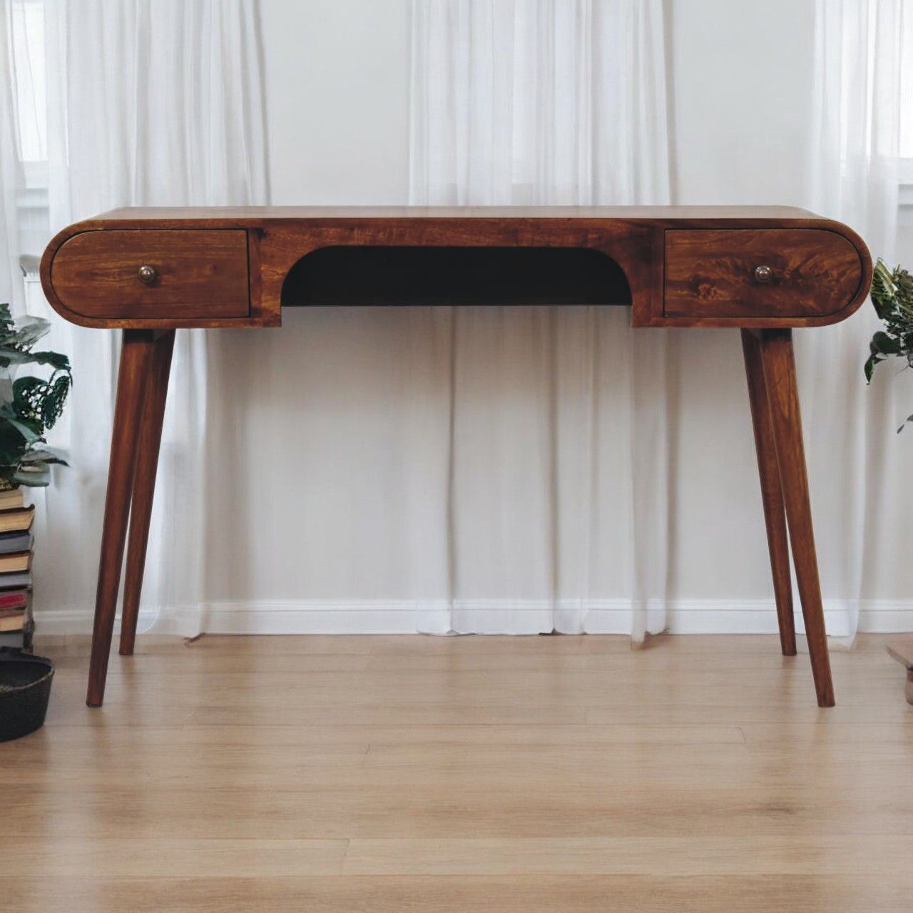 Artisan - Chestnut London Arch Writing Desk