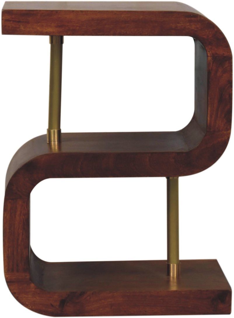 Artisan - S-Curve Brass Bedside