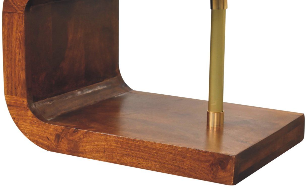 Artisan - S-Curve Brass Bedside