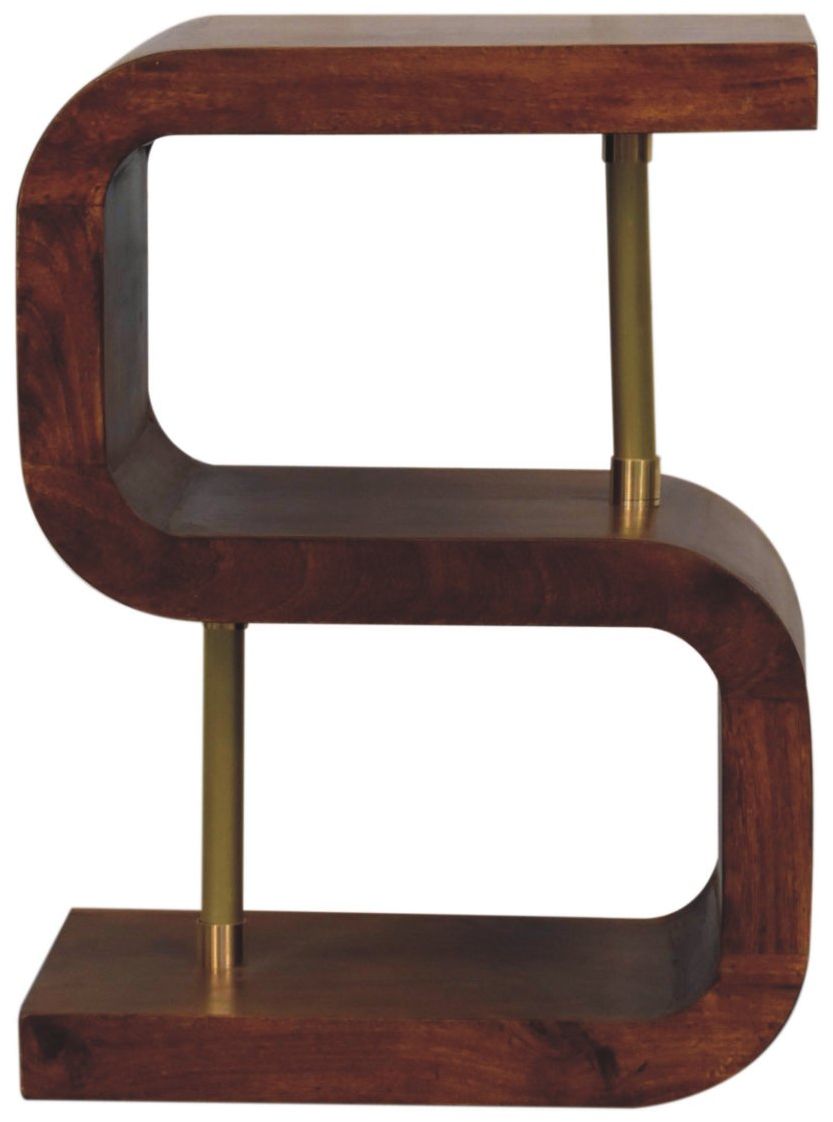 Artisan - S-Curve Brass Bedside